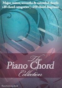 The Piano Chord Collection Ebook ebook cover